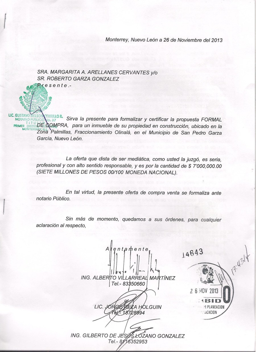 propuesta certificada y recibida 001